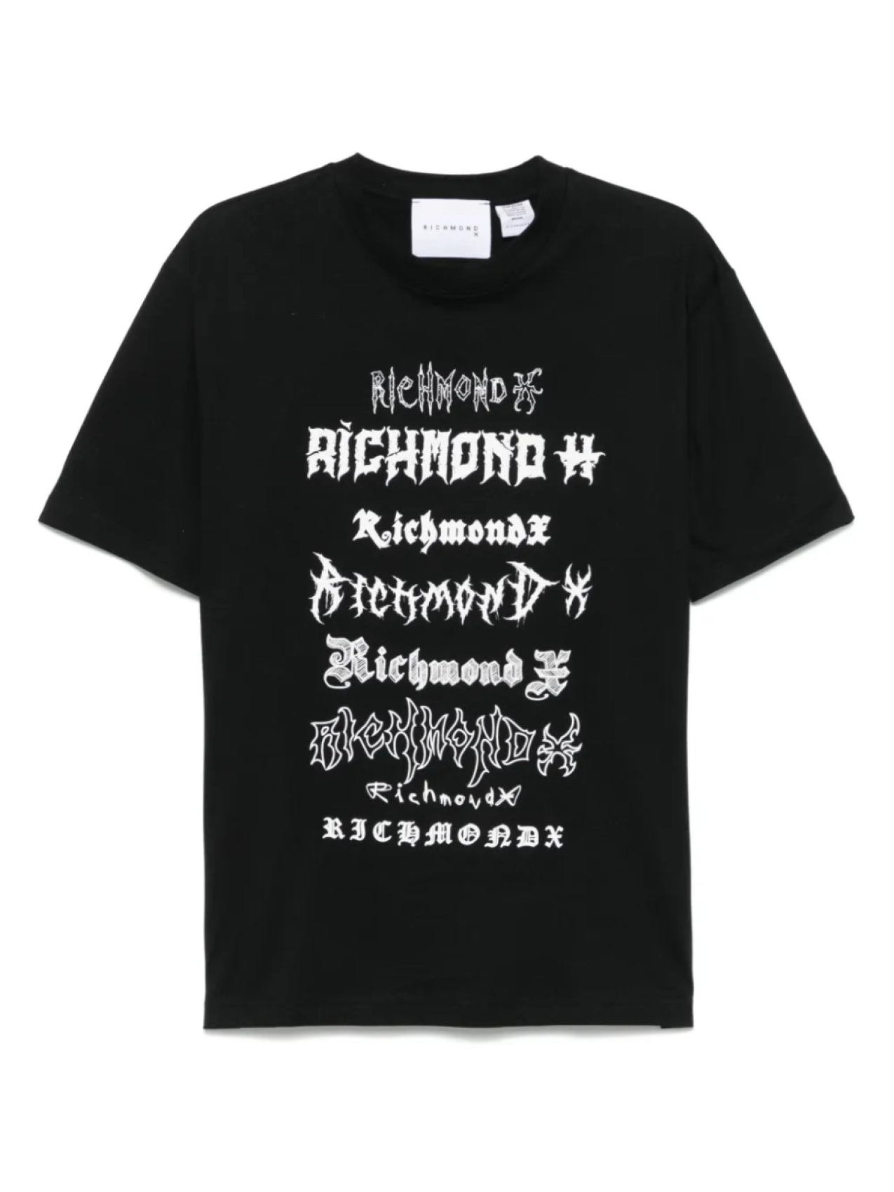 

Футболка с логотипом John Richmond, черный