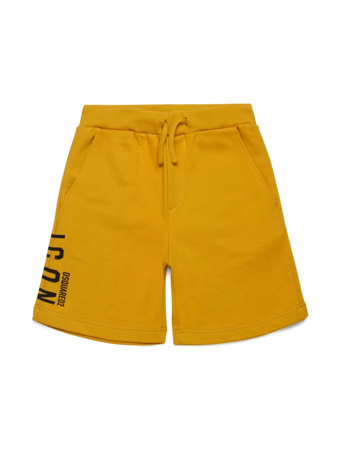 

DSQUARED2 KIDS спортивные шорты Icon с логотипом, желтый