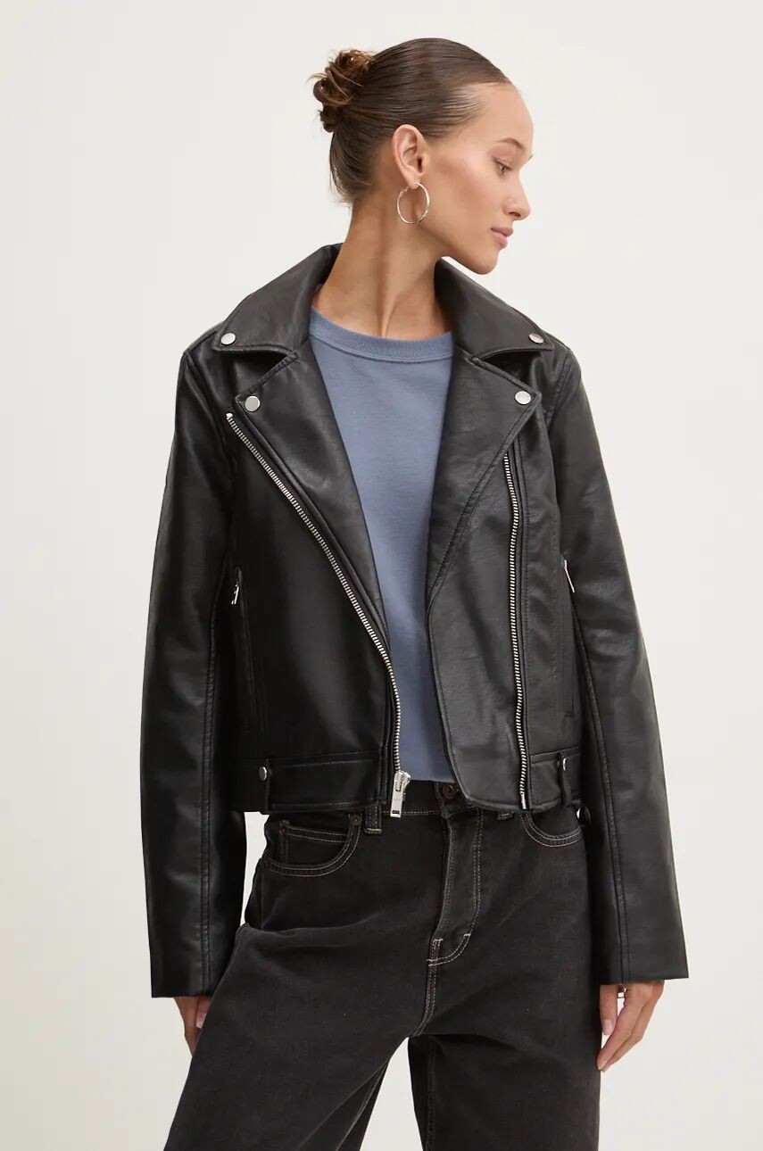 

Мотоциклетная куртка Abercrombie & Fitch, черный