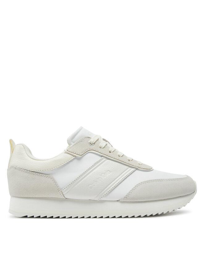 

Кроссовки Calvin Klein Low Top Lace Up Mix HM0HM01554 Blanco, белый