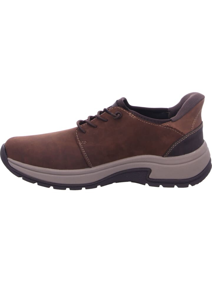 Кроссовки на шнуровке rieker Lowtop-Sneaker, цвет noce/moro/mandel/braun — фото 4