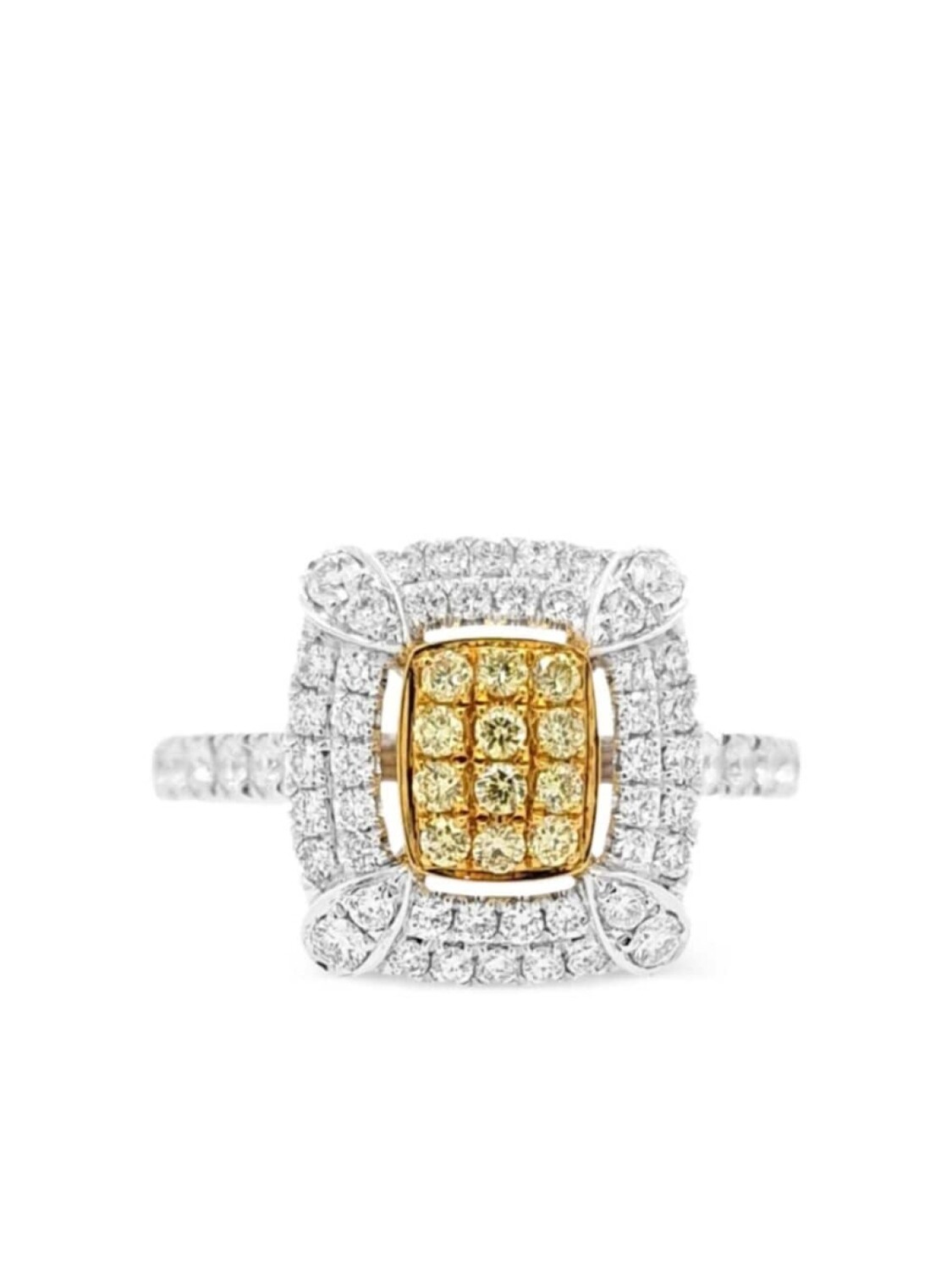 

Кольцо из белого золота с бриллиантами HYT Jewelry, серебряный