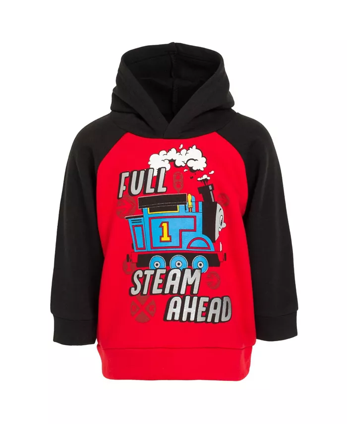 

Детская толстовка с капюшоном Toddler Boys Tank Engine Pullover Hoodie Thomas & Friends, красный