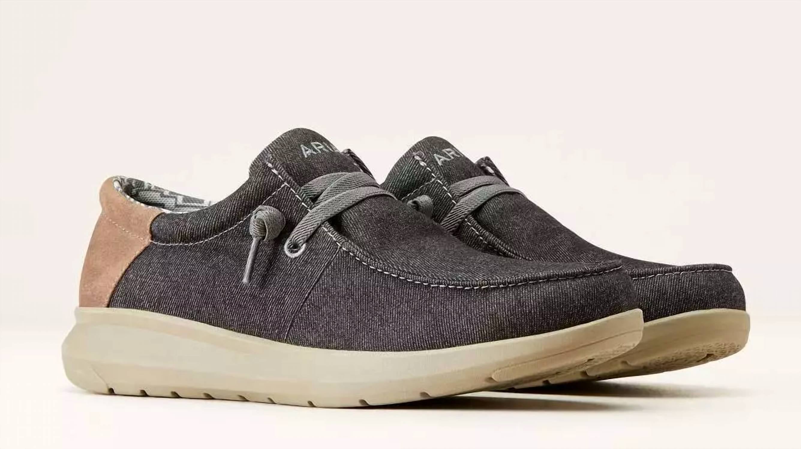 

Мужские туфли Hilo Stretch Lace в темно-синем дениме ARIAT