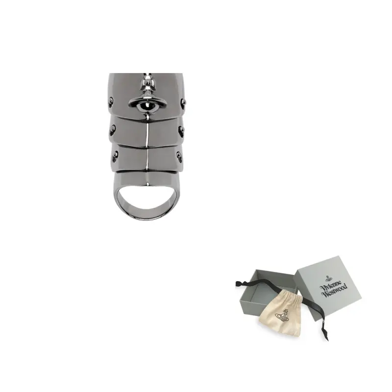 

Vivienne Westwood Кольца Recycled Silver мужские Gunmetal Gray