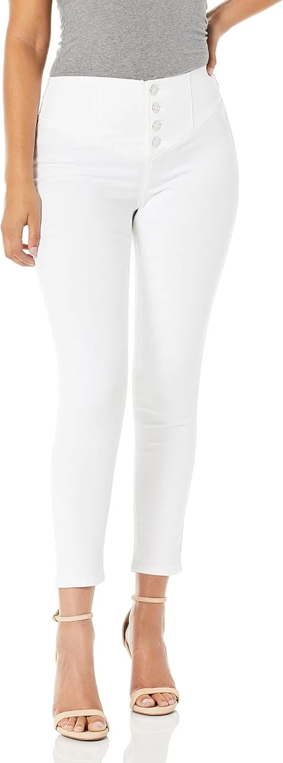 

Skinnygirl Women's Plus Size The High-Rise Skinny Ankle в джинсовой ткани 360 Flex