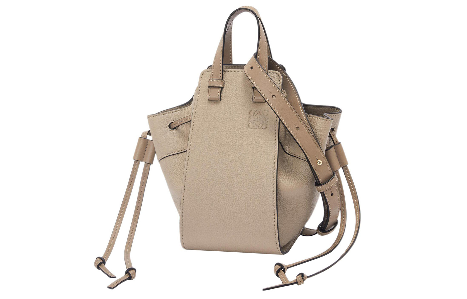 LOEWE Кожаная сумка ведро из зернистой кожи — фото 2