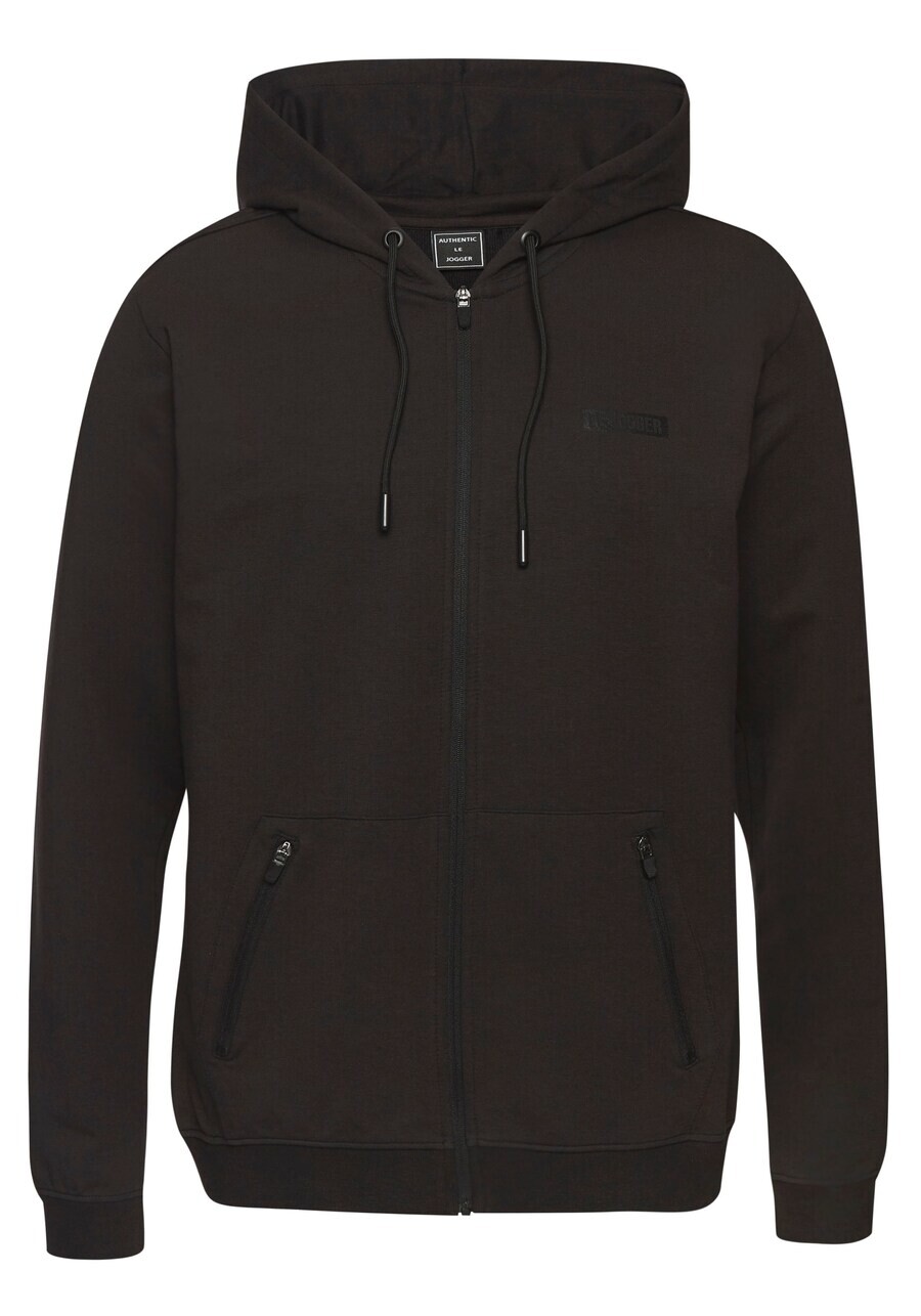

Толстовка с капюшоном на молнии Authentic Le Jogger Zip-Up Hoodie, черный