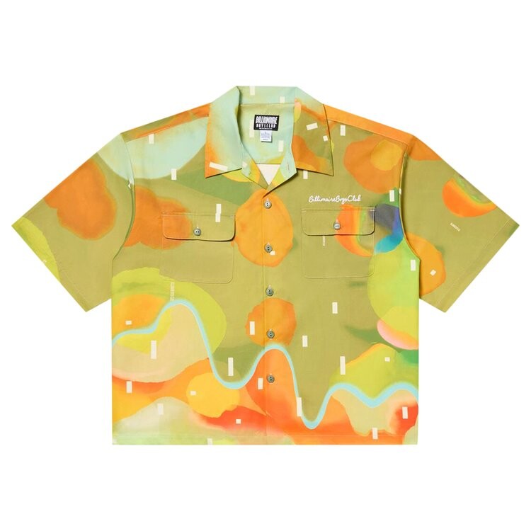 

Рубашка Billionaire Boys Club Lifeform Cropped Woven Shirt, цвет Nomad