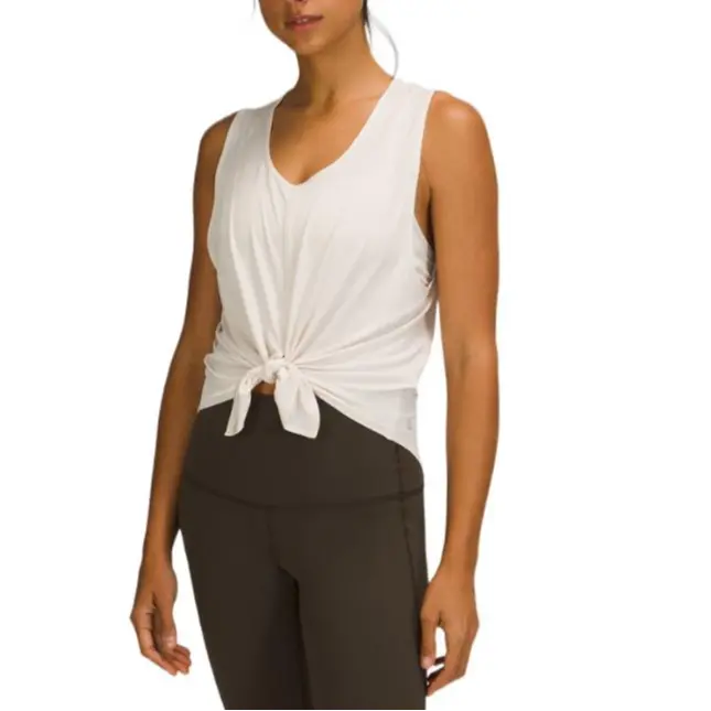 

Женская майка без рукавов Lululemon, Albumin