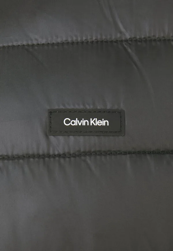 Куртка с боковым логотипом, куртка для межсезонья Calvin Klein, Black — фото 3