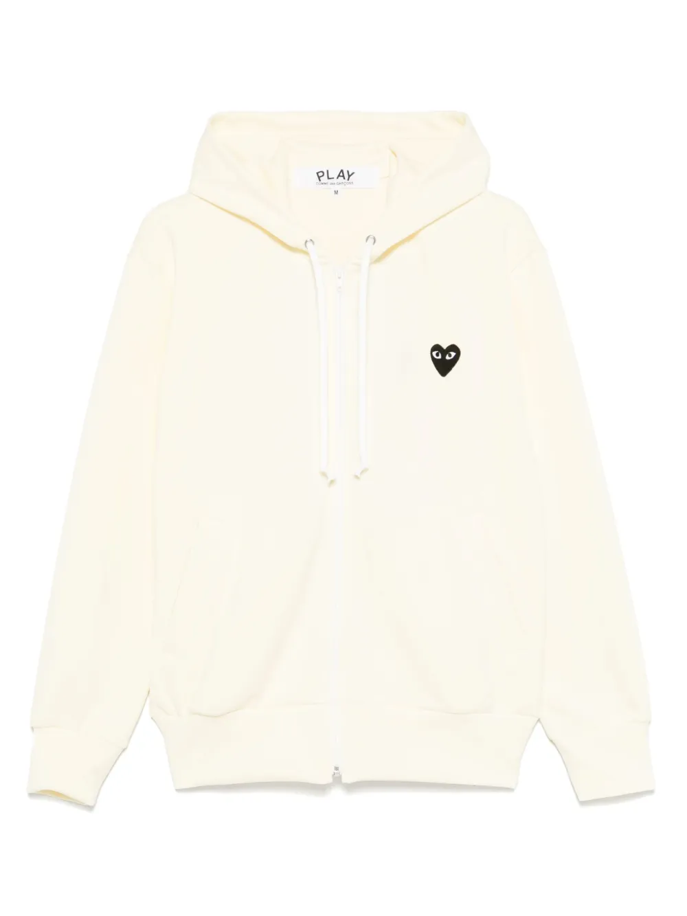 

Худи на молнии с принтом Comme Des Garçons Play, нейтральный