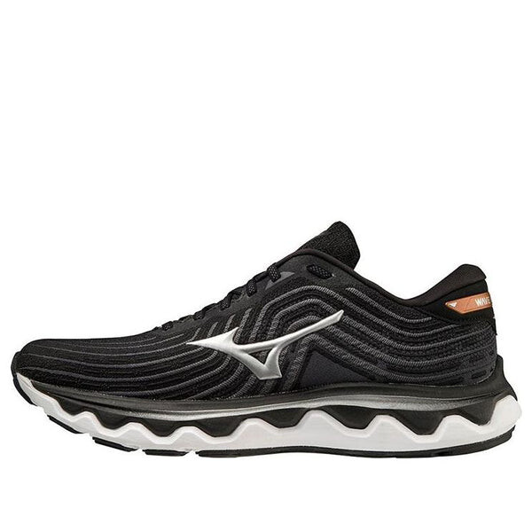 

Кроссовки wave horizon 6 'black silver white' Mizuno, черный