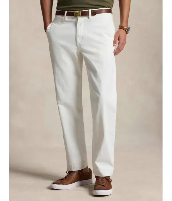 Брюки чинос Бедфорд straight fit Polo Ralph Lauren, белый