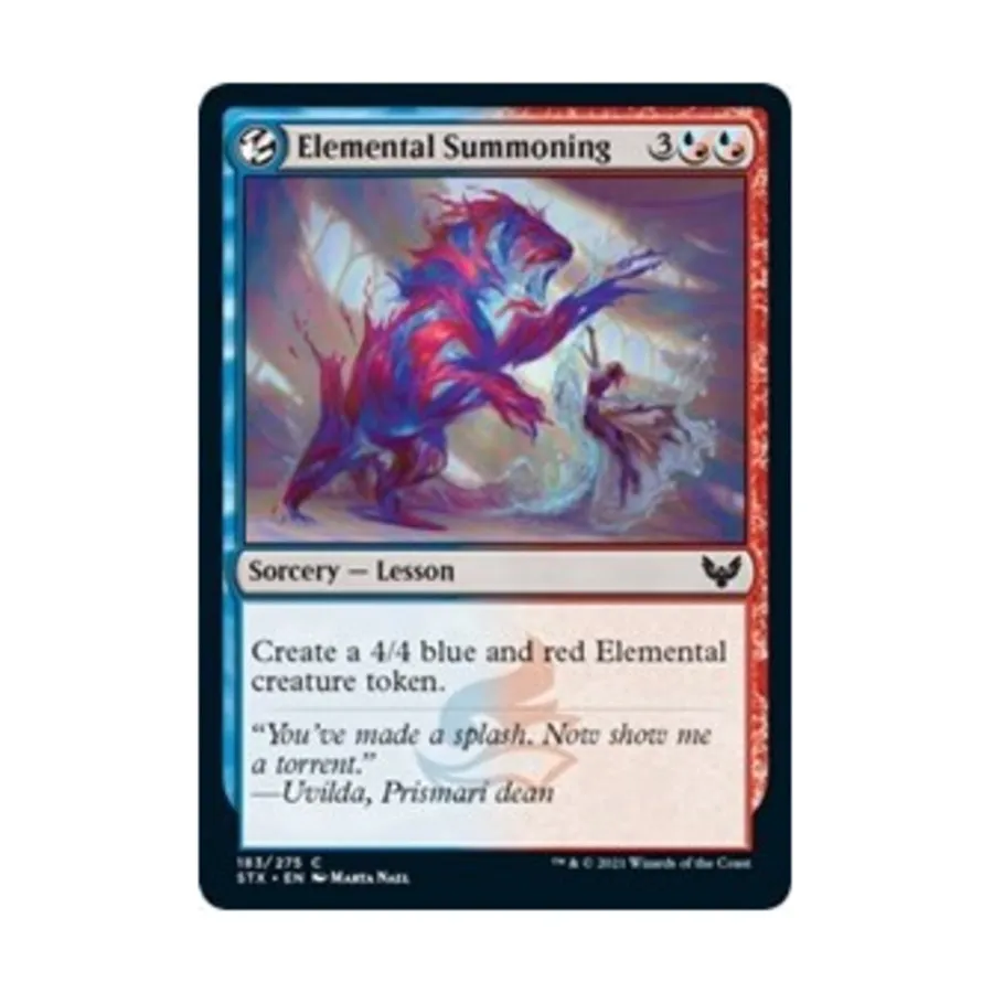 

CCG Призыв элементаля (С) (фольга), MTG - Strixhaven - School of Mages