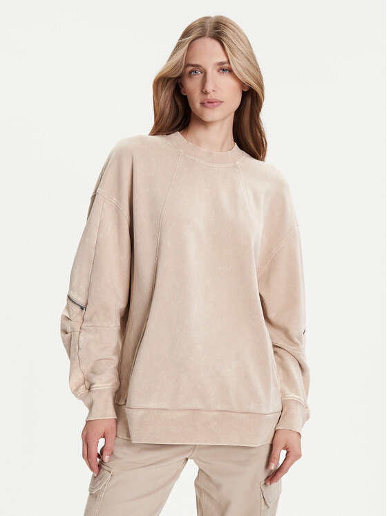 

Свитшот oversize Washed 3D D27738-D969 G-Star Raw, бежевый