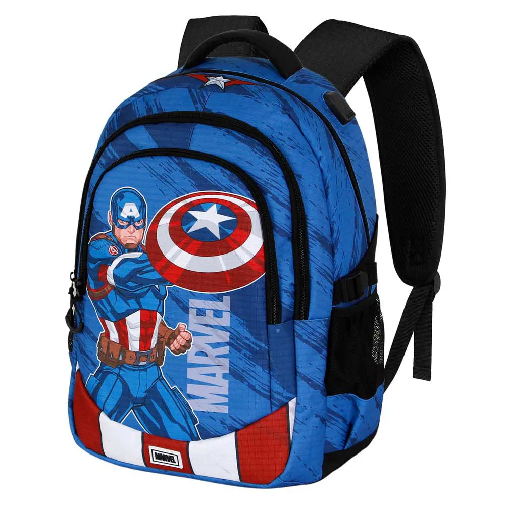 

Рюкзак Karactermania Marvel Captain America Gears Plus для бега, синий