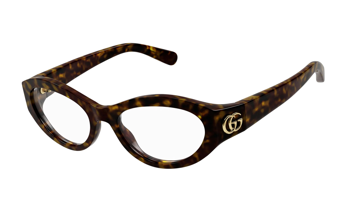

GUCCI Кошачий глаз очки Cat Eye Frame, Tortoiseshell