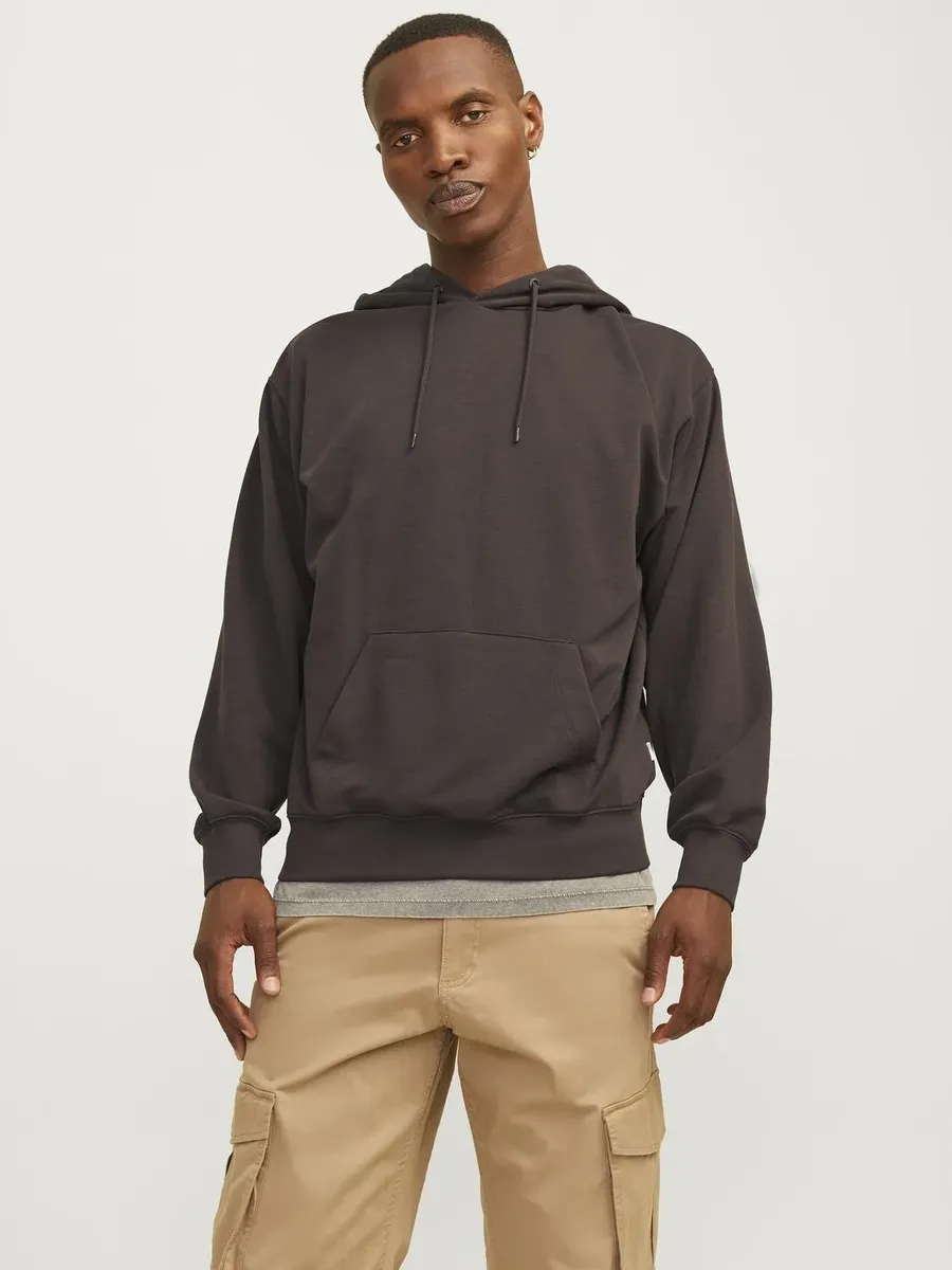 

Толстовка Jack & Jones с капюшоном "JJECHARGE SWEAT HOOD NOOS", цвет Mulch