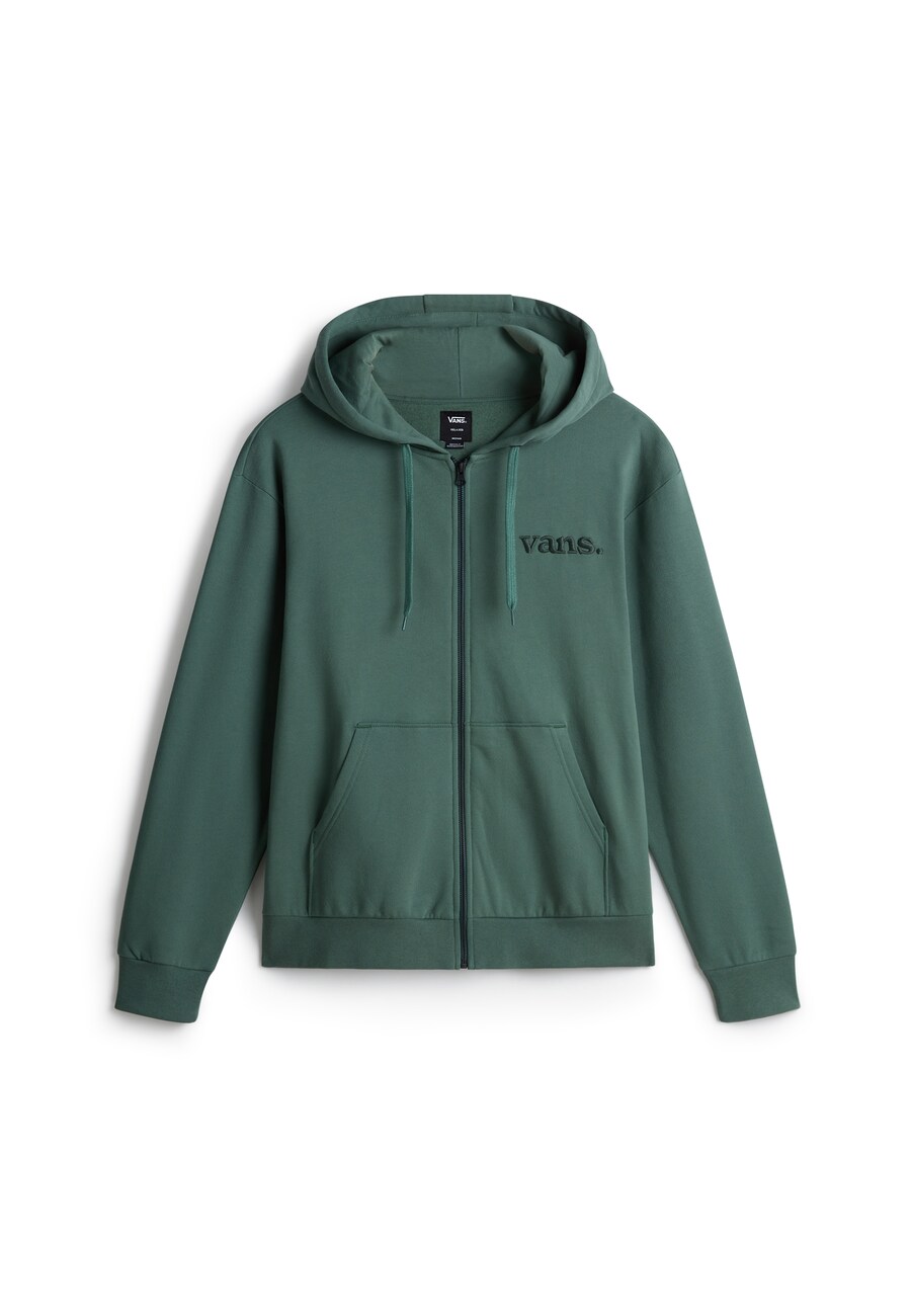 

Толстовка с капюшоном на молнии VANS Essential, темно-зеленый