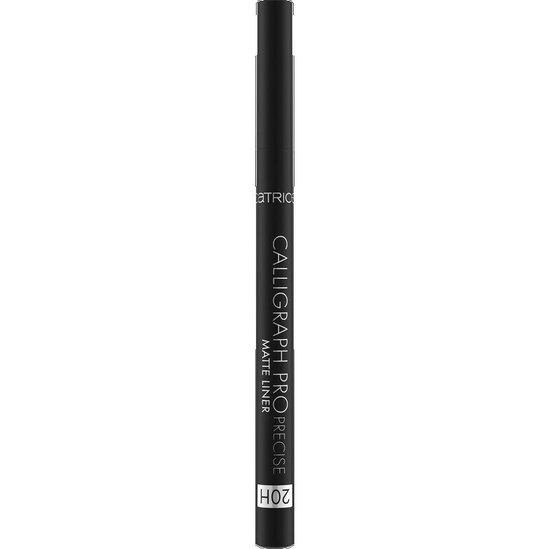

Матовая подводка Calligraph Pro Precision 20H, оттенок 010, насыщенный черный Catrice, 1,1 ml