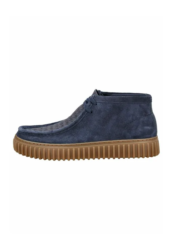 Повседневные ботинки на шнуровке Clarks, Navy Combi