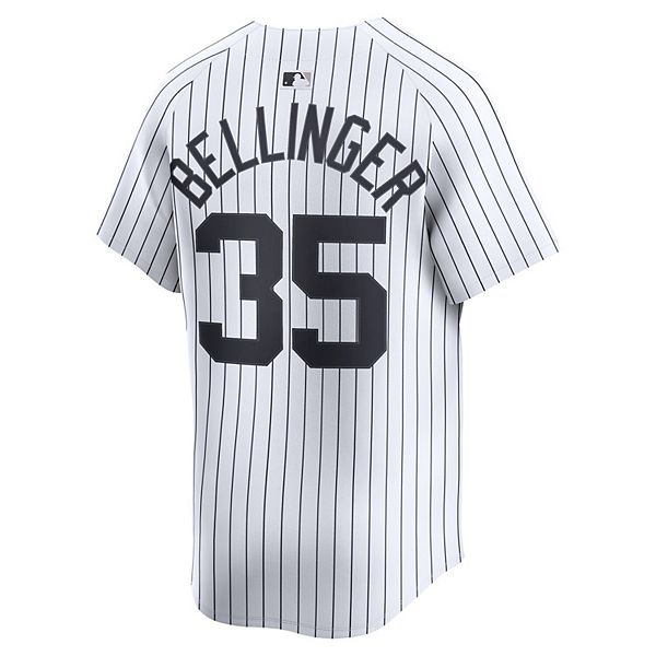 Мужская белая домашняя лимитированная футболка игрока Cody Bellinger New York Yankees Nike — фото 4