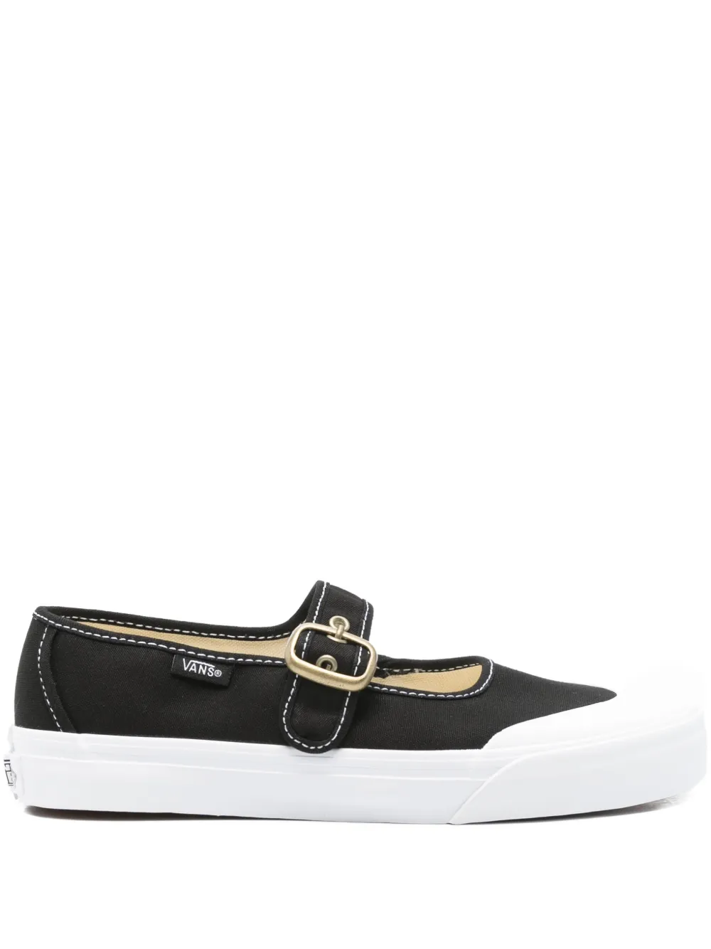 Кеды Мэри Джейн с пряжками Vans, черный