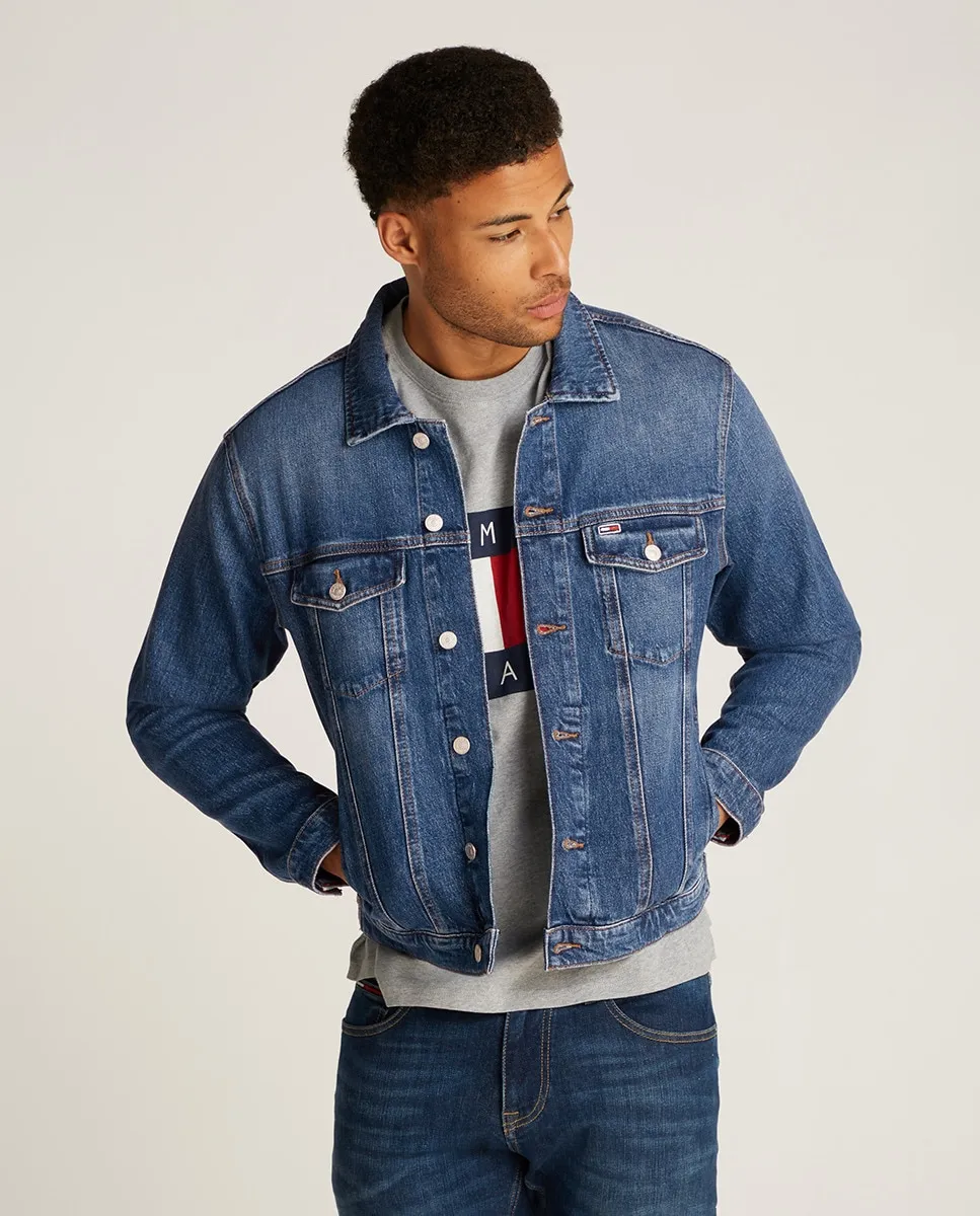 

Мужская джинсовая куртка Ryan Regular Fit Tommy Jeans, синий