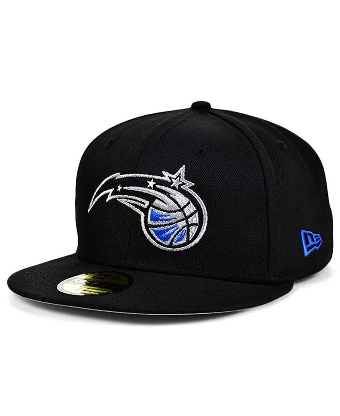 

Мужская черная кепка Orlando Magic Official Team Color 59FIFTY Fitted Hat New Era