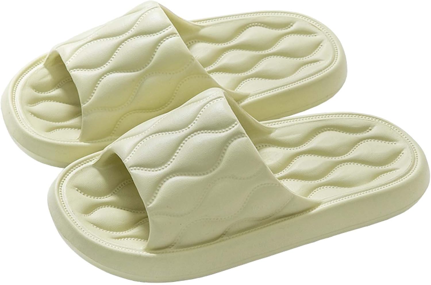 

Черные тапочки для женщин и мужчин, облачные тапочки-подушки Generic