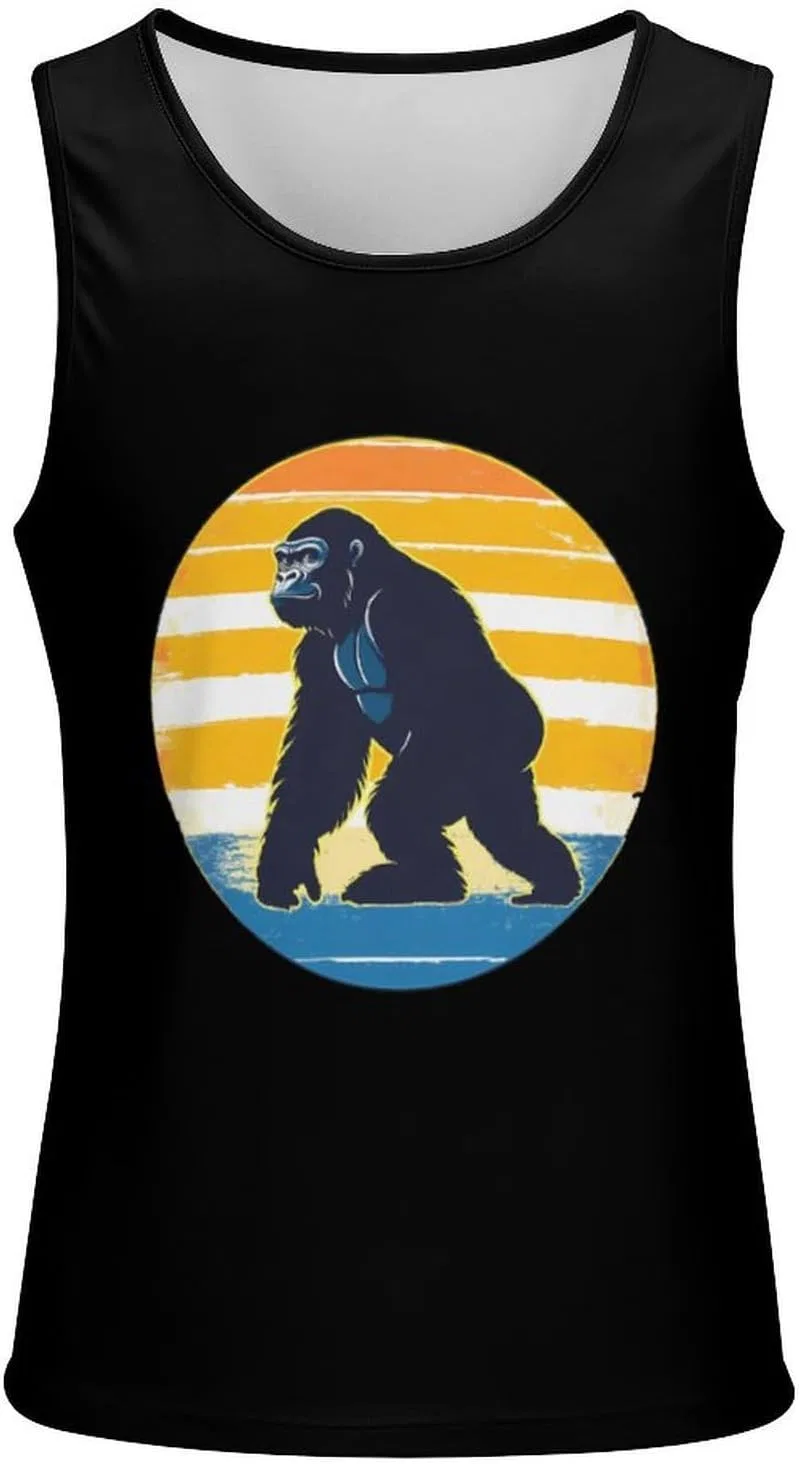 Мужской топ-майка Vintage Gorilla, Style — фото 2