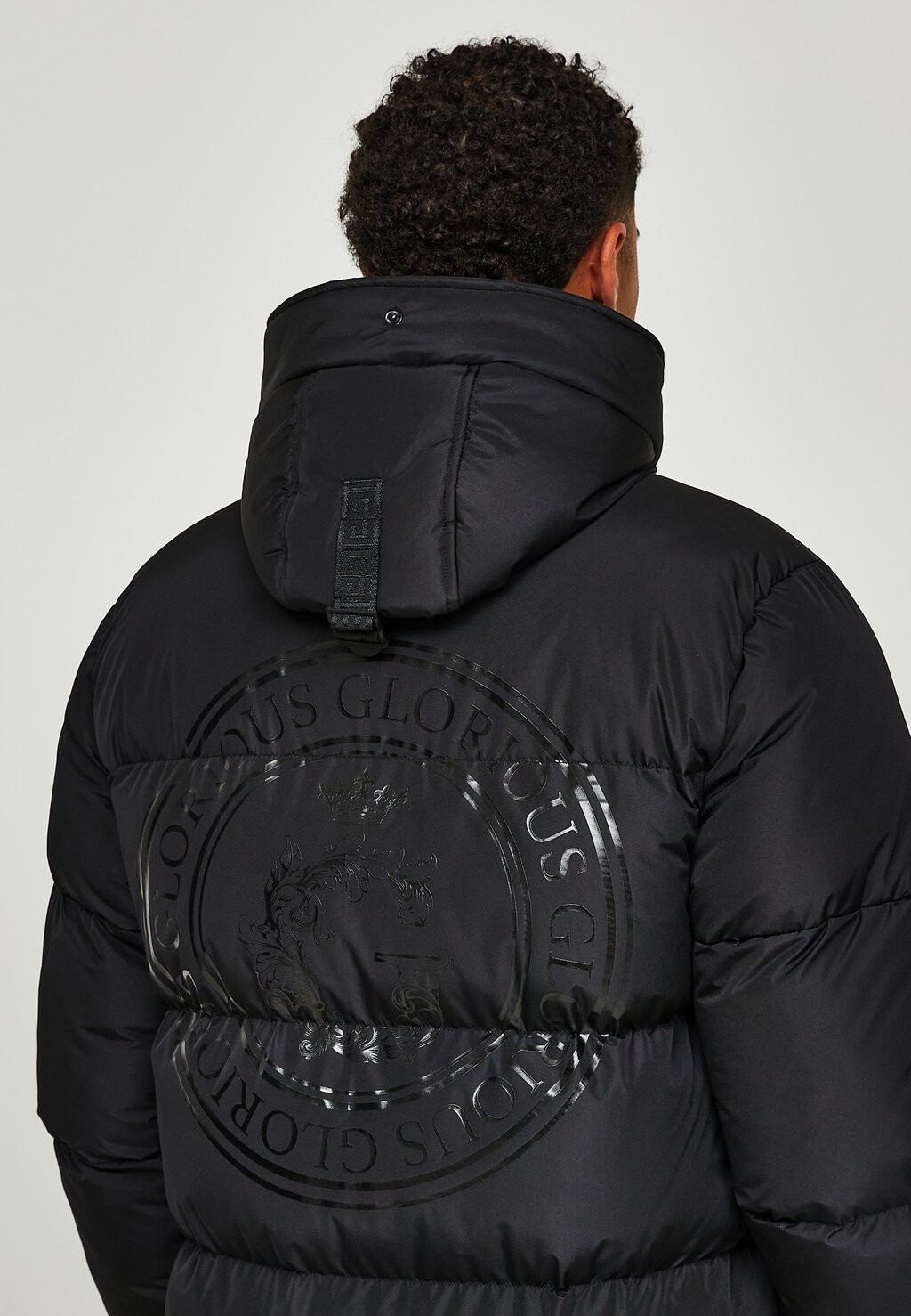 

Зимнее пальто OMARI 3.0 LONGLINE PUFFER JACKET Glorious Gangsta, черный