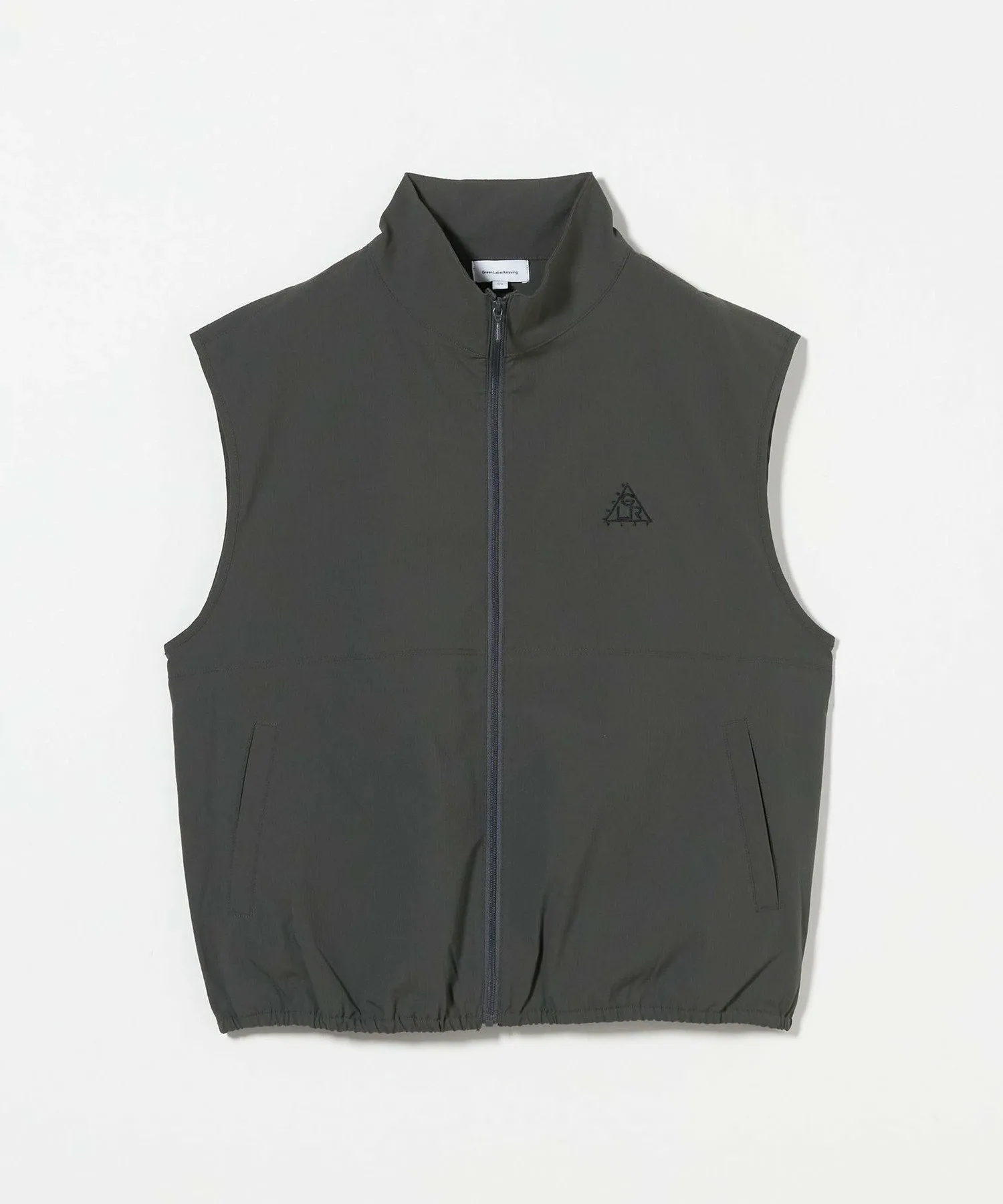 Жилет на молнии / Детский 140-160 см - Защита от УФ-излучения - United Arrows Green Label Relaxing, DK.GRAY