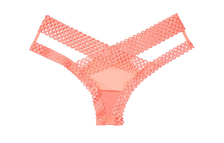 VICTORIA'S SECRET Трусики Женские 1 упаковка Персиковый розовый — фото 2