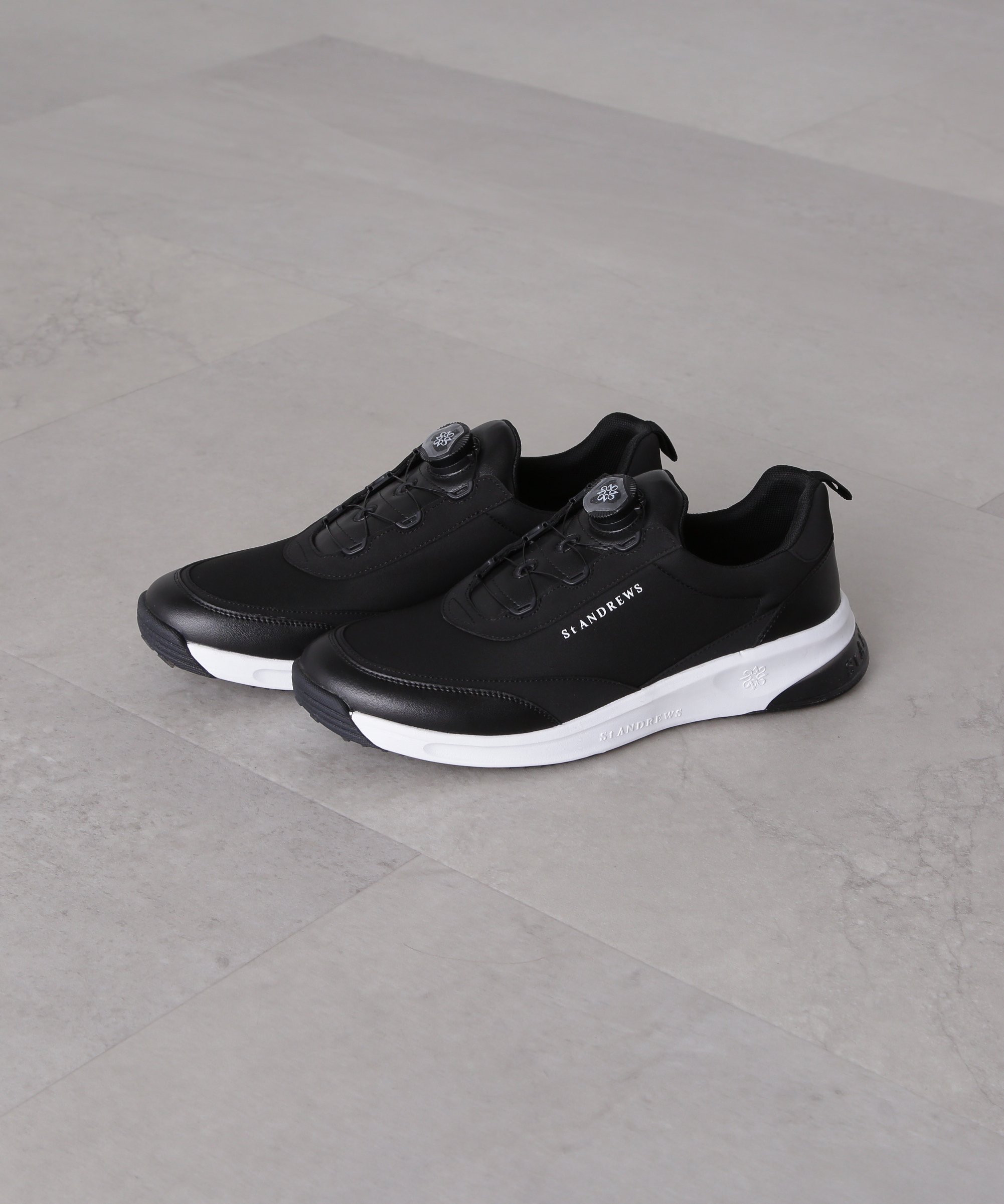 Неопреновые туфли без шипов с воздушной подошвой (мужские) St Andrews, black