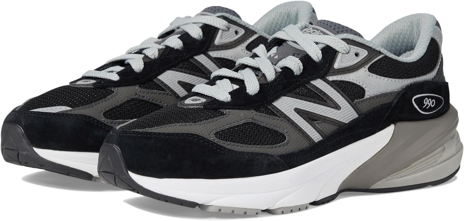 

Кроссовки 990v6 New Balance, цвет Black/Silver