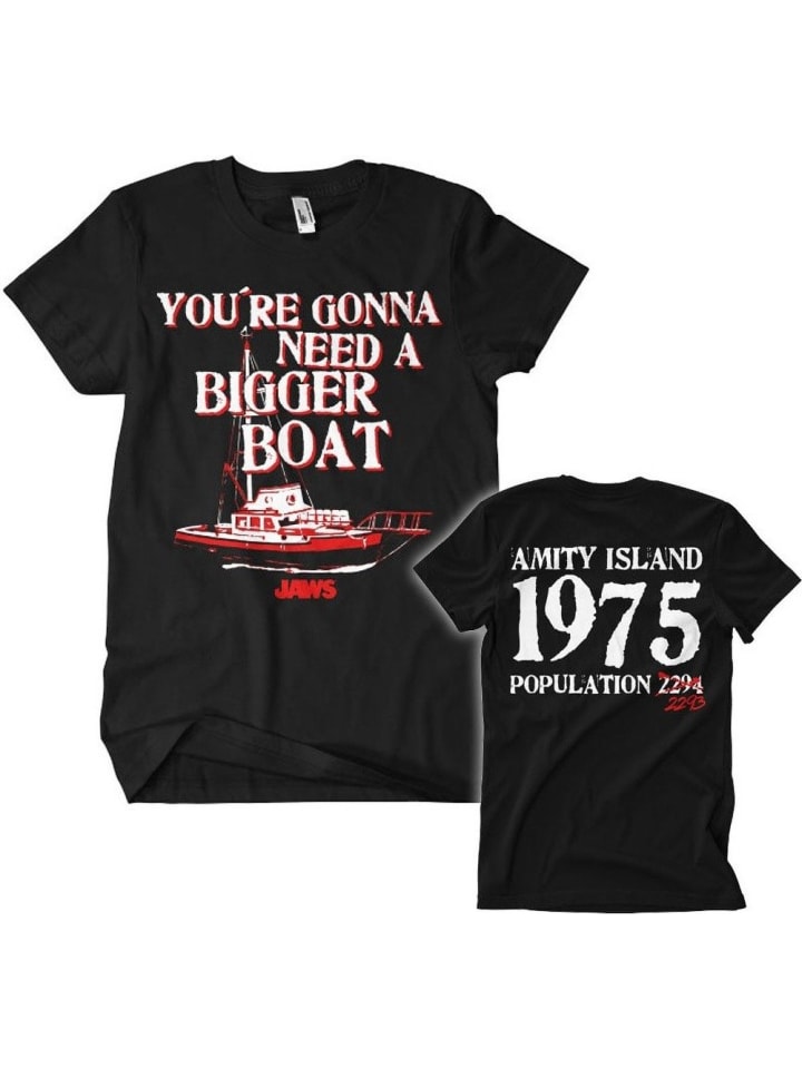 

Футболка Jaws, черный