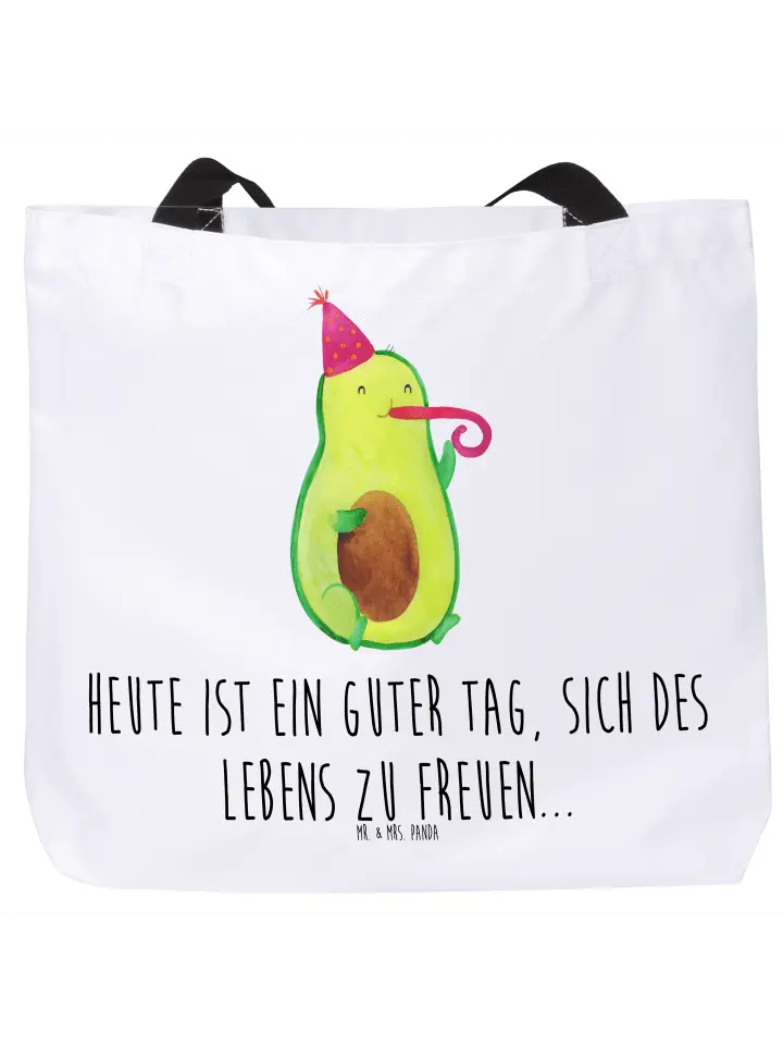 

Сумка-шоппер Mr & Mrs Panda Avocado Feier, белый