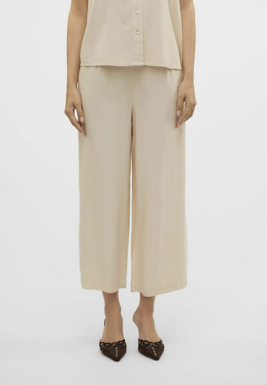 

Брюки VMMYMILO Vero Moda, бежевый