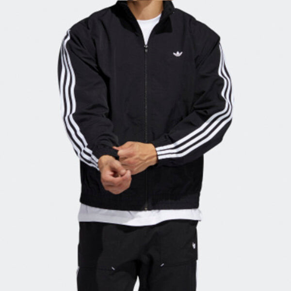 Куртка adidas originals Shadow TR WB Sports Jacket For Men Black, черный — фото 4
