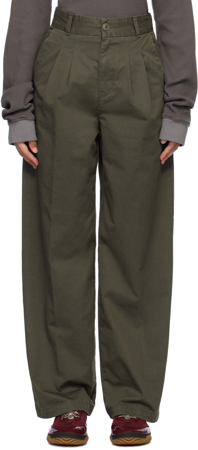 

Брюки Leola цвета хаки Carhartt Work In Progress