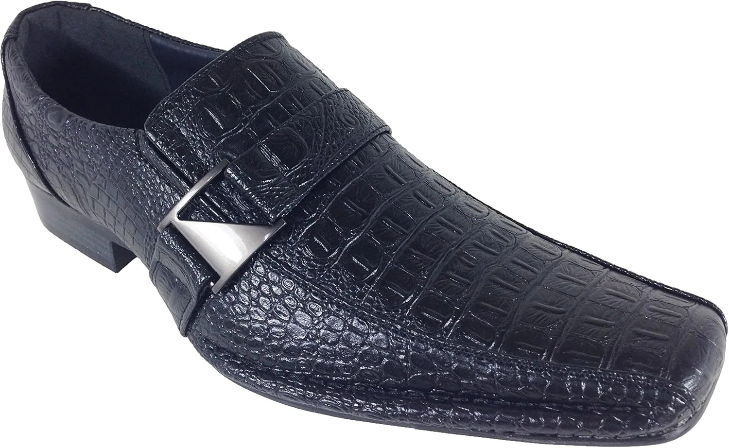 Лоферы мужские Santoni, черный Alberto Fellini