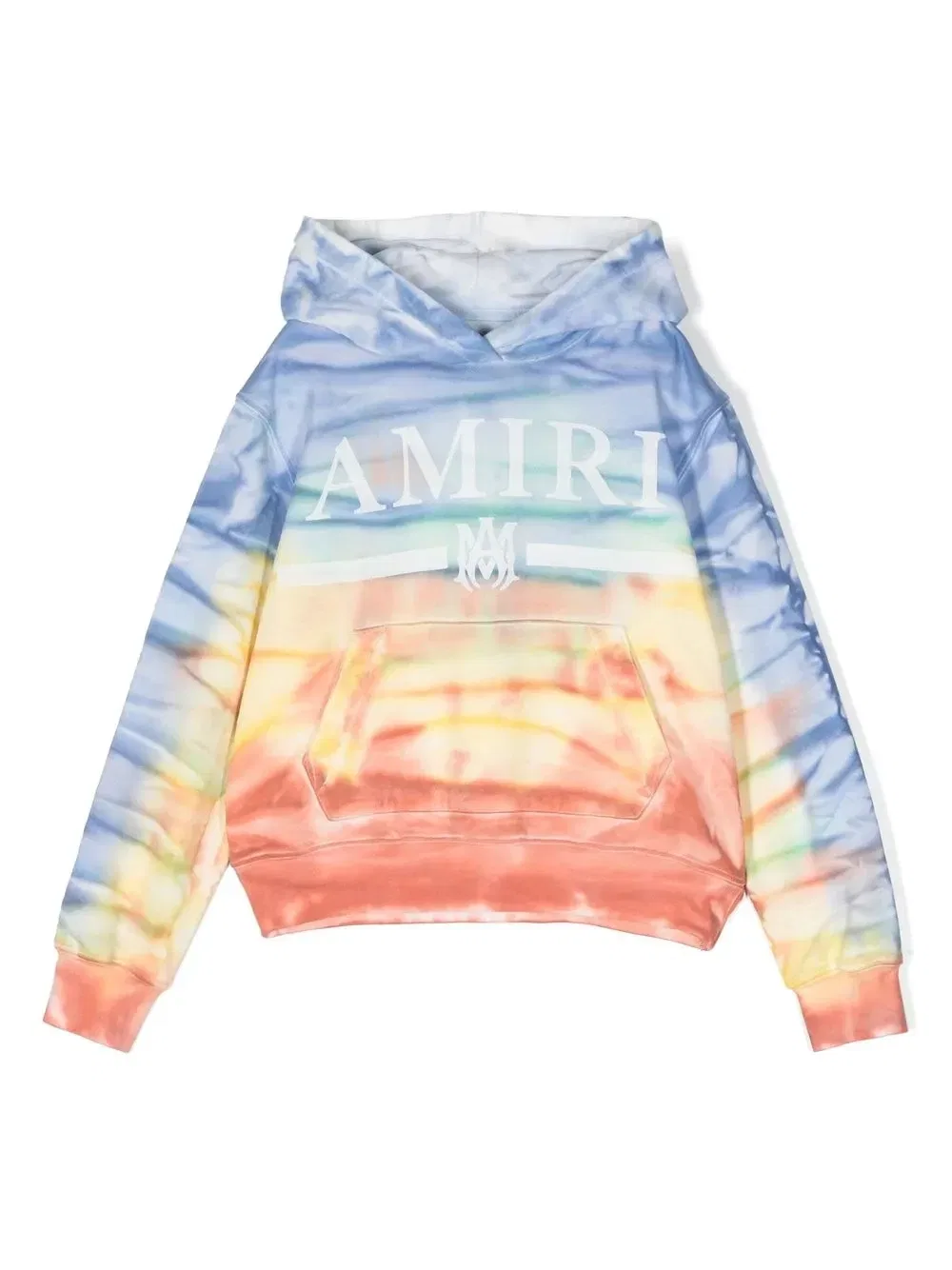 Худи с графичным принтом Amiri Kids, синий