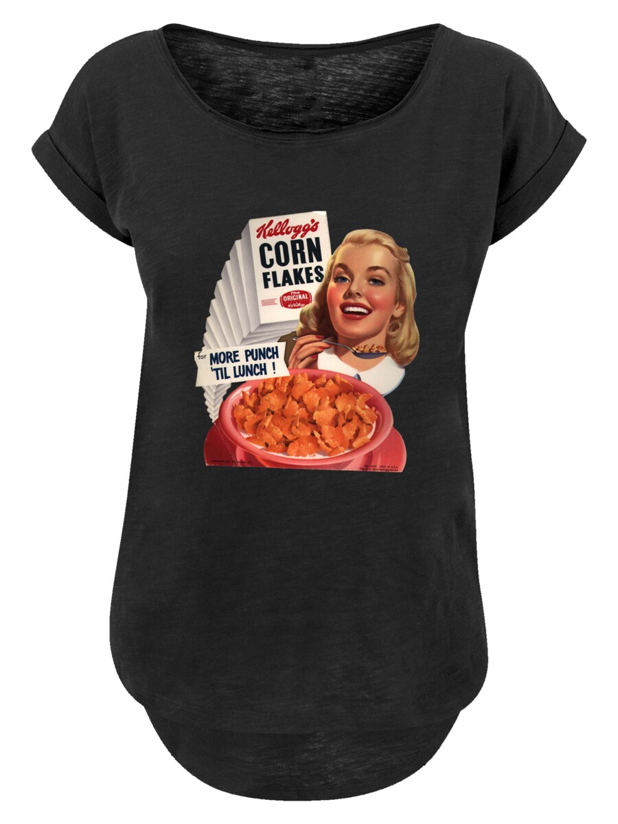 

Футболка F4NT4STIC Kelloggs Corn Flakes Cereal 1950s, Black