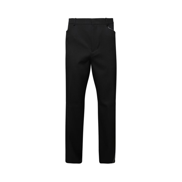 

Брюки Lanvin Twisted Leg Trousers, черный