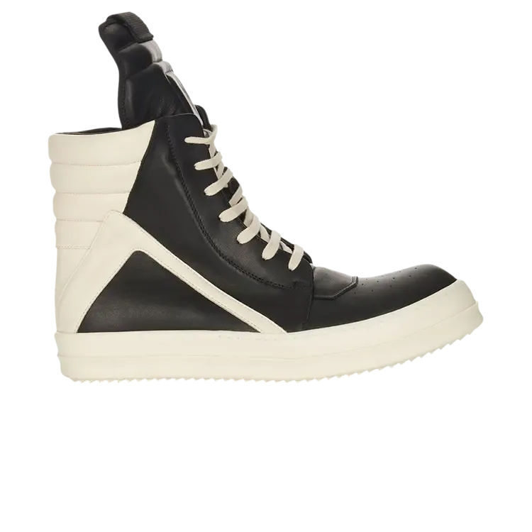 Кроссовки Rick Owens Geobasket 'Black Milk'