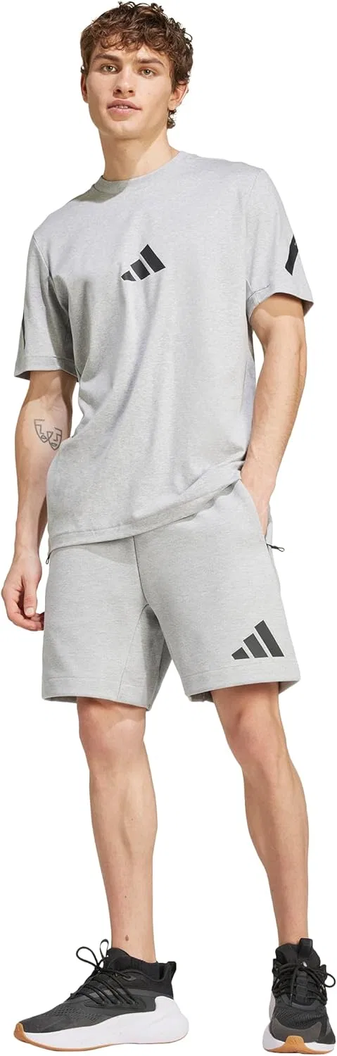 Шорты мужские Adidas Z.N.E., серый — фото 4