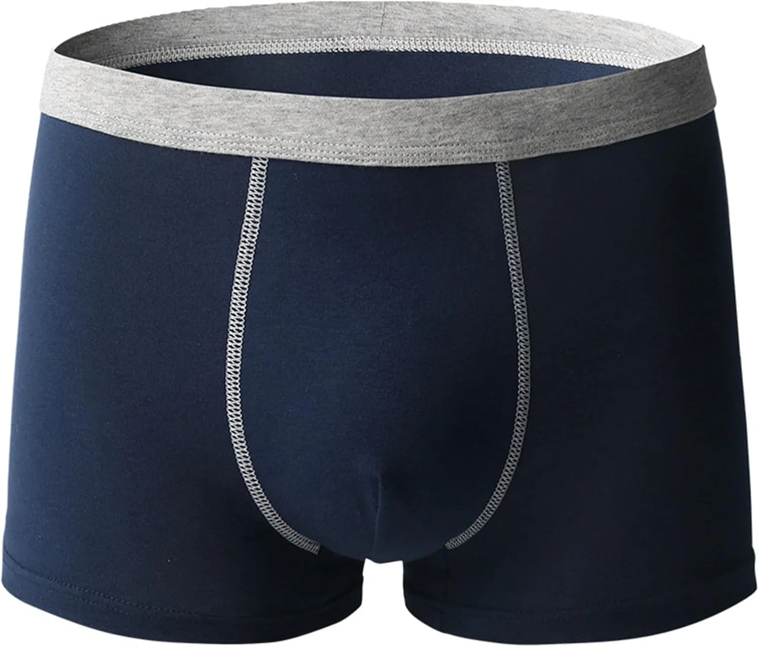Трусы боксеры, Men's Cotton Boxer, Blue-a