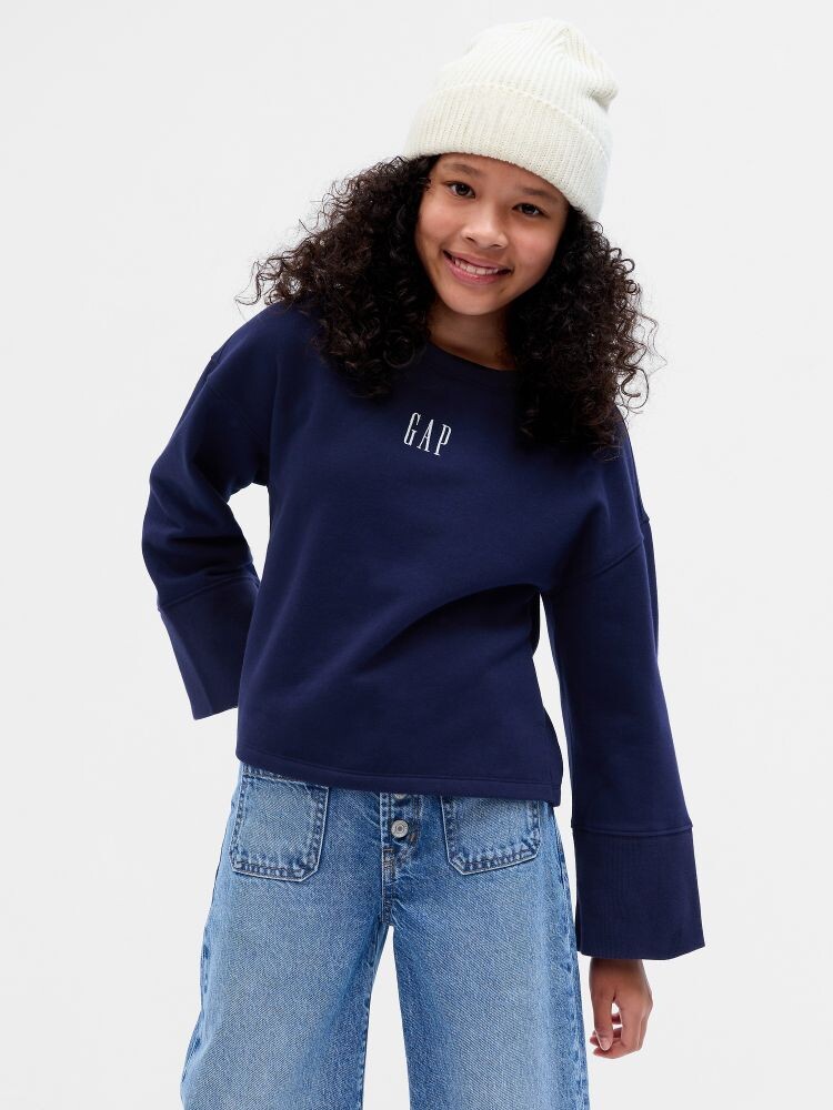 

Детская толстовка с логотипом Gap, синий